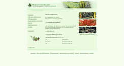 Desktop Screenshot of baumschule-sanitz.de